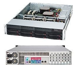 Supermicro SuperChassis 825TQC-R1K03LPB, Teline, Palvelin, Musta, ATX, EATX, HDD, Verkko, Teho, Virtakatkos, Järjestelmä, 1000 W