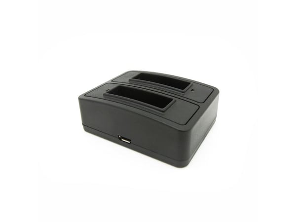Easypix - Batterilader - 1 A - 2 utgangskontakter - for Easypix PG1050