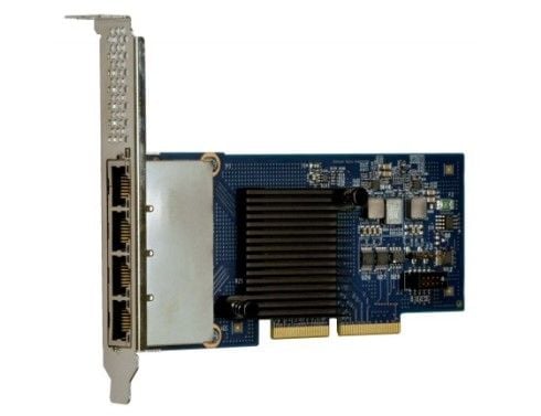 Lenovo ThinkSystem I350-T4 By Intel - Nettverksadapter - PCIe 2.0 x4 lav profil - 1000Base-T x 4 - for ThinkAgile MX3331-F Certified Node; ThinkSys...