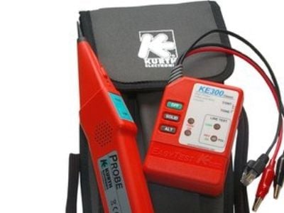 KURTH EasyTest-Set KE 301 Classic linjedetektorsett, bestående av EasyTest 300/Probe 310 og beskyttelsespose (0.49562)
