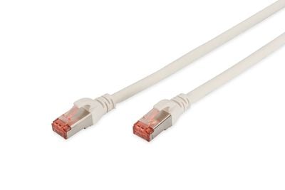 DIGITUS Professional - Koblingskabel - RJ-45 (hann) til RJ-45 (hann) - 5 m - SFTP, PiMF - CAT 6e - IEEE 802.3 - halogenfri, formstøpt, uten hindrin...