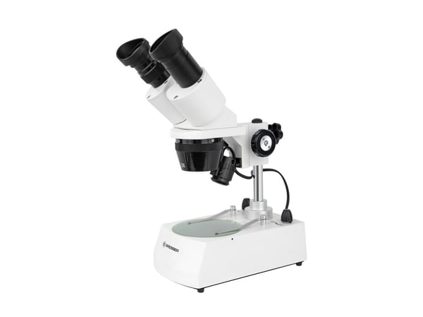 Bresser Optics ERUDIT ICD, Optisk mikroskop, Sort, Hvit, Aluminium, 40x, 20x, LED