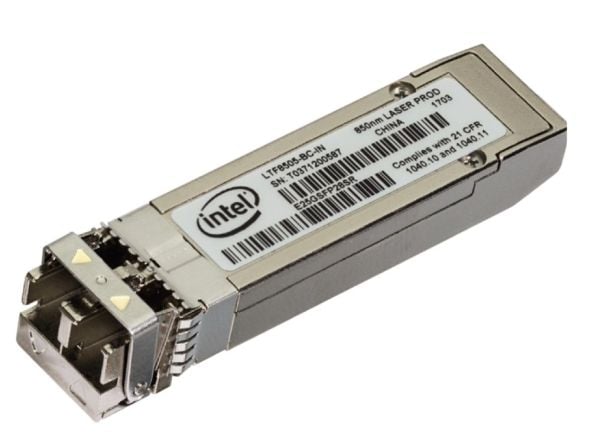 Intel E25GSFP28SR, Valokuitu, 25000 Mbit/s, SFP28, SR, 850 nm, 5A991