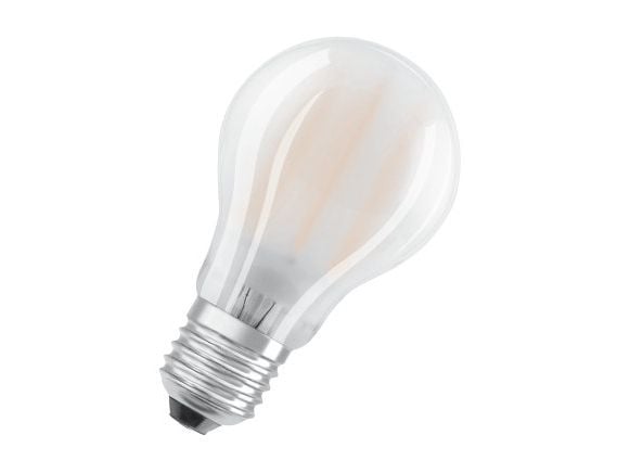 OSRAM LED BASE CLASSIC A - LED-glödlampa med filament - form: A60 - glaserad finish - E27 - 7 W (motsvarande 60 W) - klass E - varmt vitt ljus - 27...