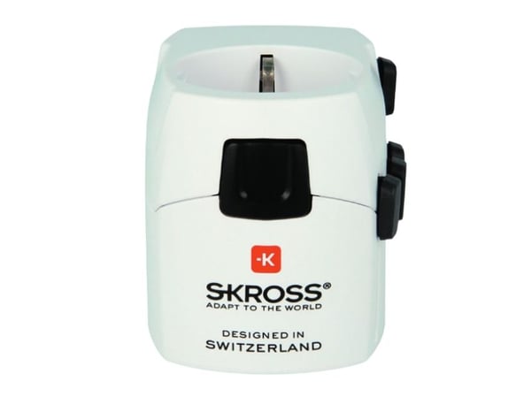 Skross PRO, Universal, Universal, 100-250 V, 6,3 A, Svart, Vit, 1575 W