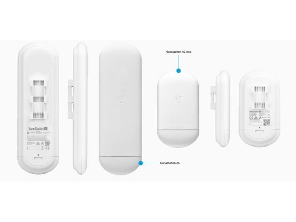 Ubiquiti NanoStation AC loco NS-5ACL - Trådlös åtkomstpunkt - AirMax ac - 5 GHz