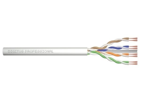DIGITUS Professional - Bulkkabel - 305 m - UTP - CAT 6 - halogenfri, solid - lilla