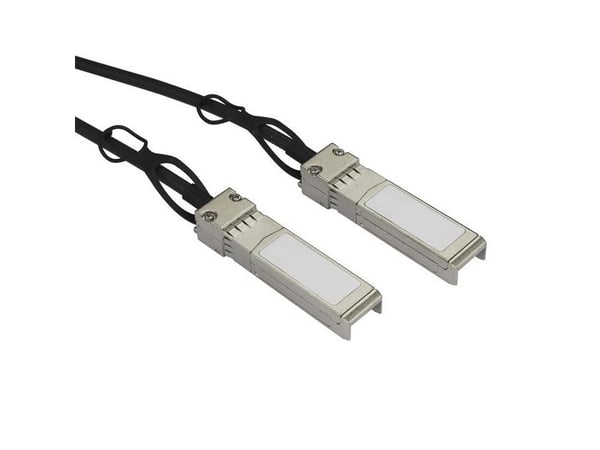 StarTech.com MSA ukodet kompatibel 0,5 m 10G SFP+ til SFP+ direktekoblingskabel Twinax, 10 GbE SFP+ kobber DAC 10 Gbps passiv transceivermodul DAC ...