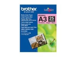 Brother BP - Matt - A3 (297 x 420 mm) - 145 g/m² - 25 ark papir - for Brother HL-J6000, MFC-J2340, J3540, J3940, J5340, J5630, J6583, J6983, J6995,...