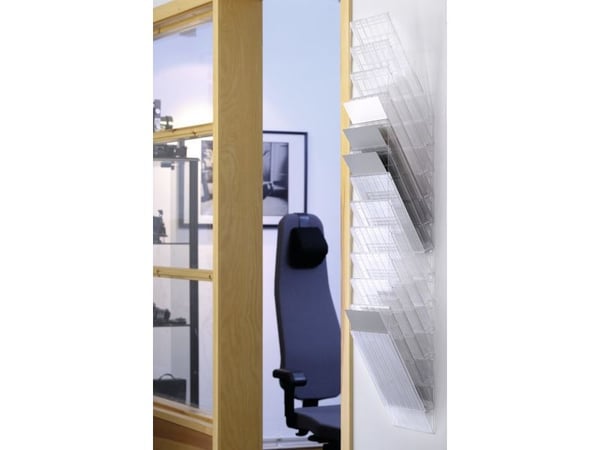Durable FLEXIBOXX, 12 hyllyä, Läpinäkyvä, A4, 240 mm, 135 mm, 1115 mm