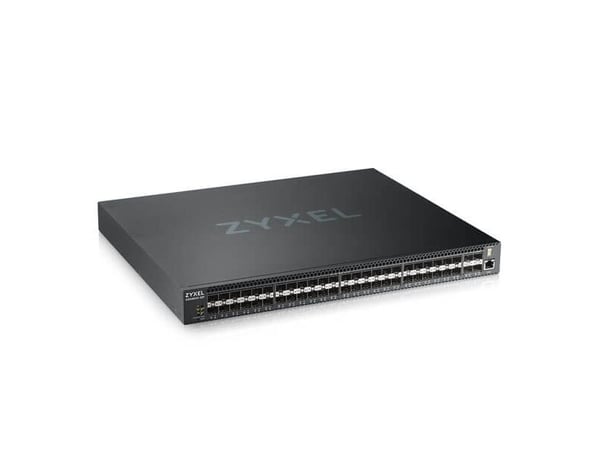 Zyxel XGS4600-52F - Switch - L3 - Styrt - 48 x Gigabit SFP + 4 x 10 Gigabit SFP+ - rackmonterbar