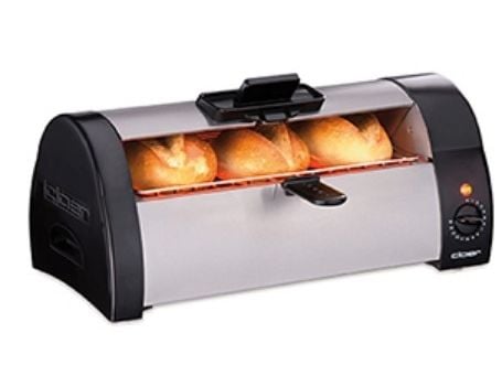 Cloer 3080 - Elektrisk ovn - 570 W - børstet rustfritt stål