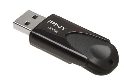 PNY Attaché 4 - USB flash-enhet - 128 GB - USB 2.0