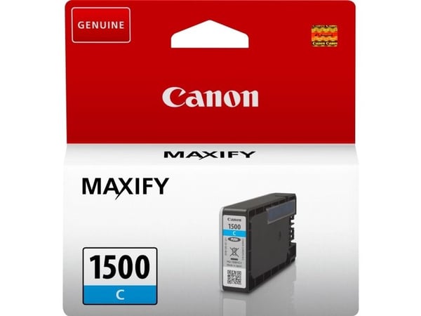 Canon PGI-1500 C - 4.5 ml - cyan - original - blekkbeholder - for MAXIFY MB2050, MB2150, MB2155, MB2350, MB2750, MB2755