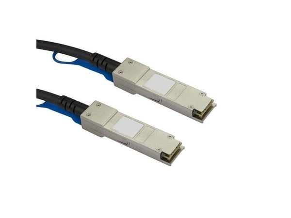 StarTech.com HPE JG326A Kompatibel 1 m 40G QSFP+ til QSFP+ Direct Attach Cable Twinax, 40 GbE QSFP+ Copper DAC 40 Gbps Low Power Active Transceiver...