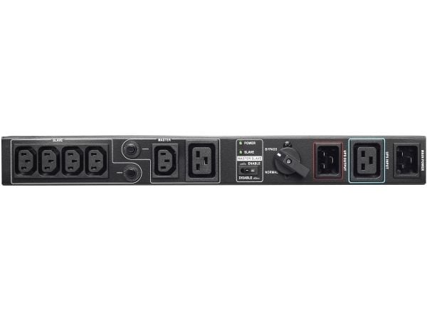 PowerWalker MBS - Förbikopplare (kan monteras i rack) - AC 208/220/230/240 V - utgångskontakter: 6 - 19" - svart - för PowerWalker VI 1000 RLP, VI ...