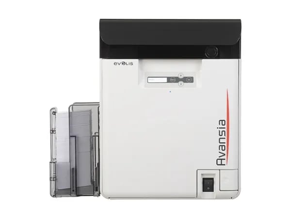 Evolis Avansia - Plastkortskriver - farge - Dupleks - gjenoverføring ved fargesublimering - CR-80 Card (85.6 x 54 mm) - 600 dpi inntil 144 kort/tim...