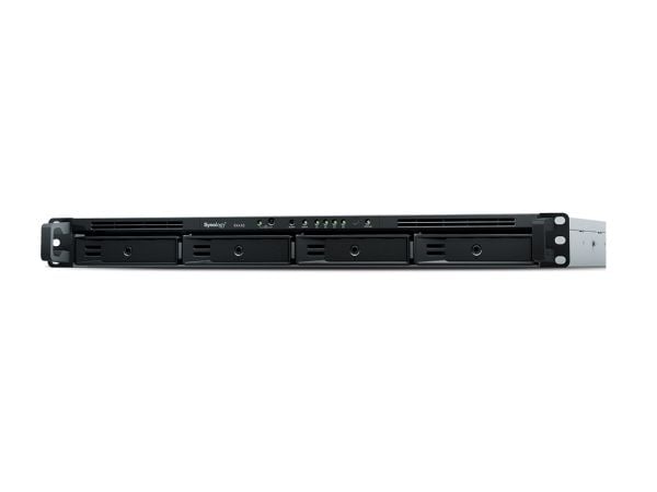 Synology RX418 Expansion Unit - Lagerskap - 4 brønner (SATA-600) - kan monteres i rack - 1U