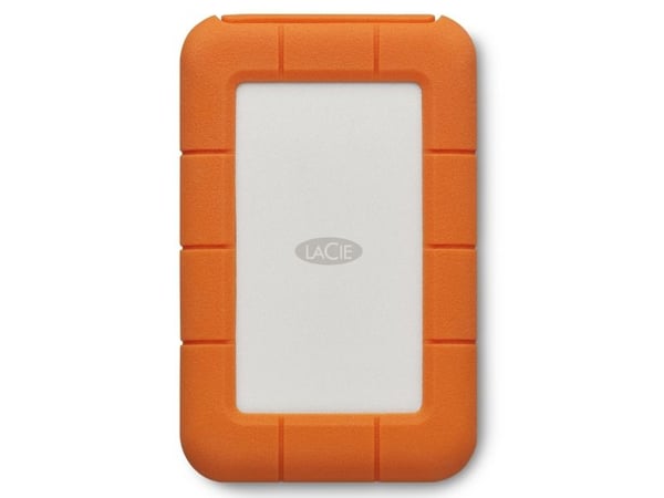 LaCie Rugged Secure STFR2000403 - Harddisk - kryptert - 2 TB - ekstern (bærbar) - USB 3.1 Gen 1 (USB-C kontakt) - 256-bit AES - med 2-års Rescue Da...