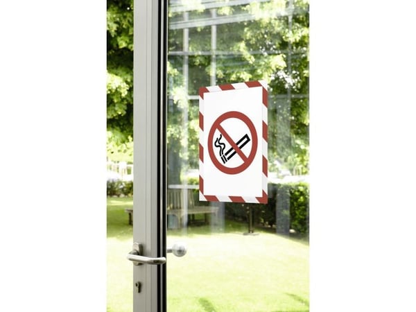 Durable DURAFRAME SECURITY, A4, Rød, Portrett/landskap, 236 mm, 323 mm, 2 stykker
