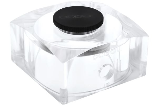 Alphacool 13187, Säiliö, Musta, Läpinäkyvä, 80 mm, 45 mm