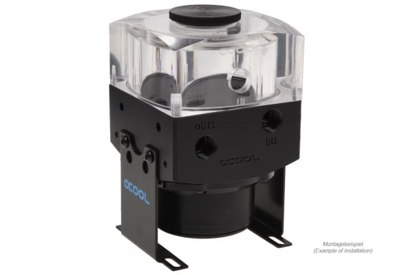 Alphacool 13187, Säiliö, Musta, Läpinäkyvä, 80 mm, 45 mm