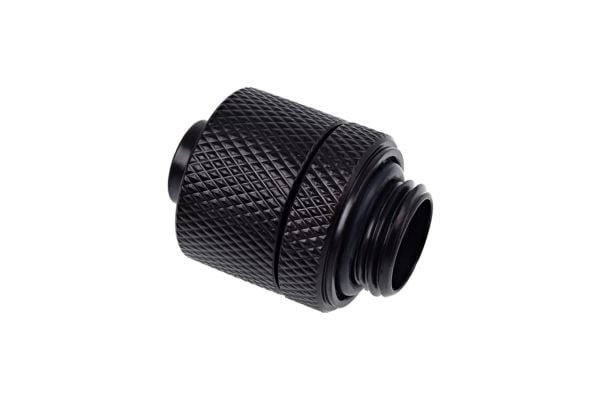 Alphacool Eiszapfen Connector Series Straight Socket 13/10mm - Armatur for væskekjølesystemkompresjon - mørkesvart