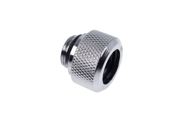 Alphacool Eiszapfen Connector Series HardTube Socket - Armatur for væskekjølesystemkompresjon - sølvnikkel