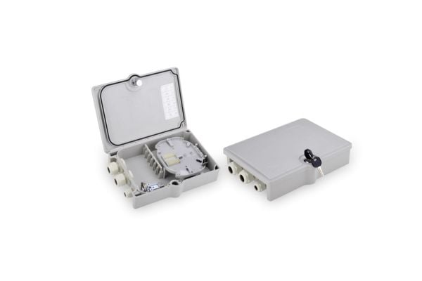 Digitus Outdoor FTTH Box for 6xSC/DX Adapter. IP65