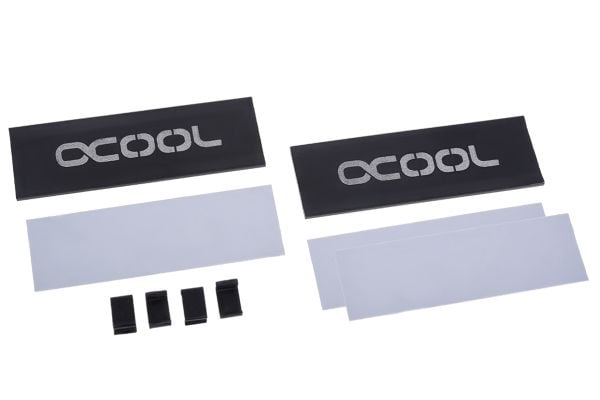 Alphacool HDX - M.2 SSD M01, Jäähdytyslevy/jäähdytin, Musta