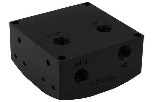 Alphacool 13188, Svart, 1/4", 80 mm, 83 mm, 87 mm, 478 g
