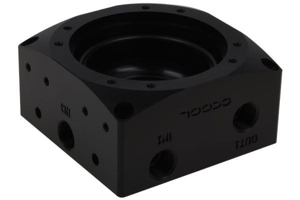 Alphacool Ice Blanket D5-feste - Svart Acetal G1/4 - (VPP755/VPP655/TPP644/MCP655) V.3 (13188)