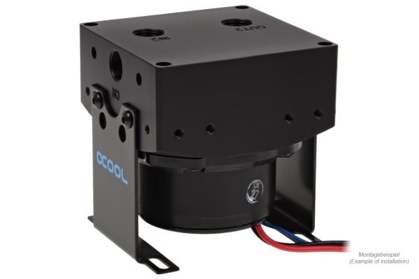 Alphacool Ice Blanket D5-feste - Svart Acetal G1/4 - (VPP755/VPP655/TPP644/MCP655) V.3 (13188)