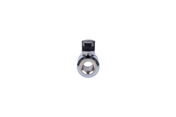 Alphacool Eiszapfen 2 Way Ball Valve - Ventil for væskekjølesystem - krom