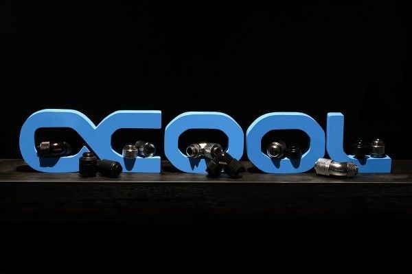 Alphacool HT - Armatur for væskekjølesystem - mørkesvart