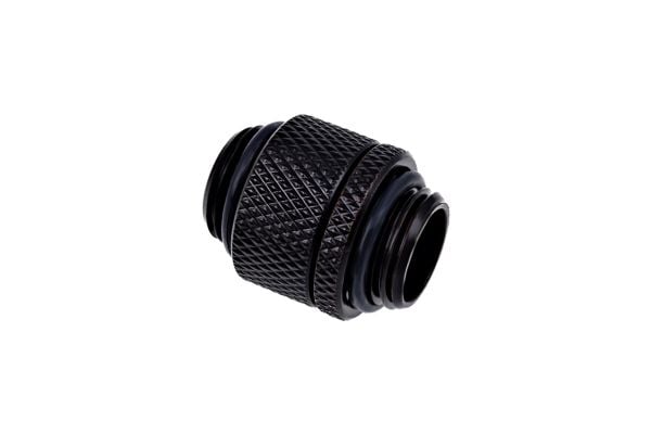Alphacool Eiszapfen Connector Series Double-Threaded - Armatur for væskekjølesystem - mørkesvart