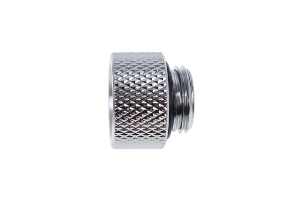 Alphacool Eiszapfen Connector Series Extension - Armatur for væskekjølesystem - sølvnikkel