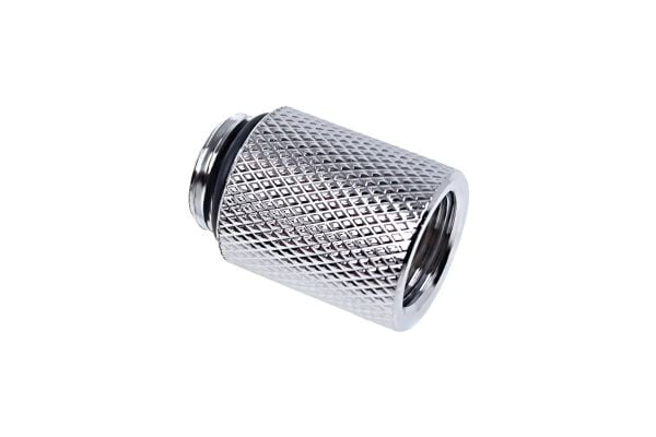 Alphacool Eiszapfen Connector Series Extension - Armatur for væskekjølesystem - sølvnikkel