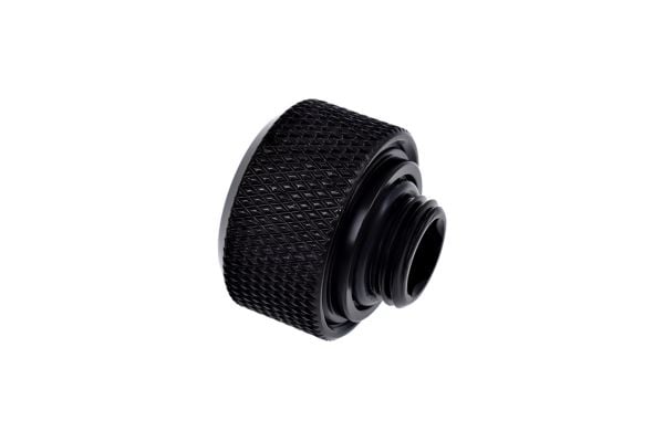 Alphacool Eiszapfen Connector Series HardTube Socket - Armatur for væskekjølesystem - mørkesvart