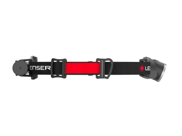 Ledlenser H8R Sort, Rød Hovedbånd lommelygte LED