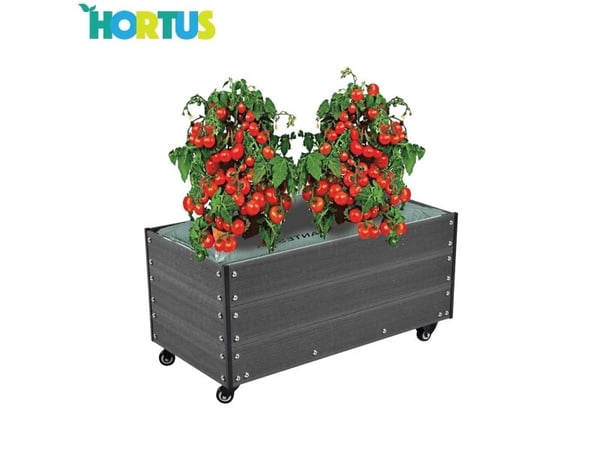 HORTUS Kapilærskjuler WPC 36 x 50 x 90 cm med hjul (210-945)