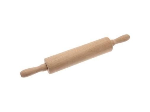 Kagerulle 25/43 cm med Metalaksel Bøgetræ,stk