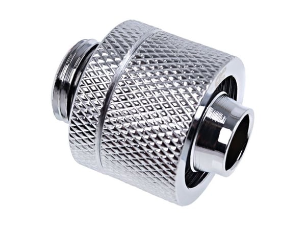 Alphacool Eiszapfen 16/10mm compression fitting G1/4 - Armatur for væskekjølesystem - krom, sølvnikkel