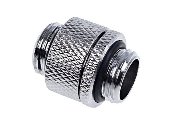 Alphacool 17245, Nikkeli, Hopea, 1/4", Uros, 18 mm, 22 mm, 18 mm