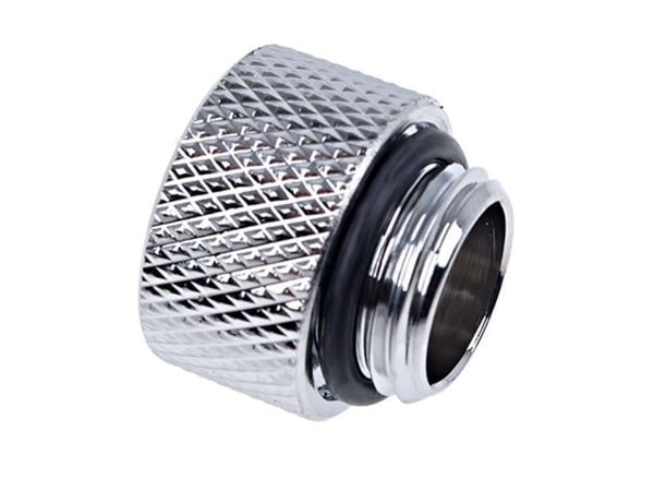 Alphacool Eiszapfen Connector Series Extension - Armatur for væskekjølesystem - sølvnikkel