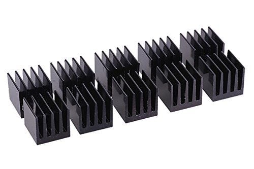 Alphacool - Varmesenke for videokortminne - aluminium - svart (en pakke 10)