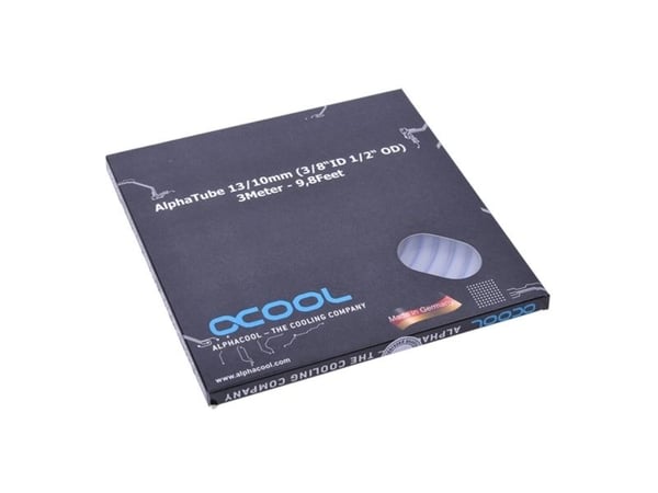 Alphacool AlphaTube Letku HF 13/10mm - Kirkas 3 m 3 m