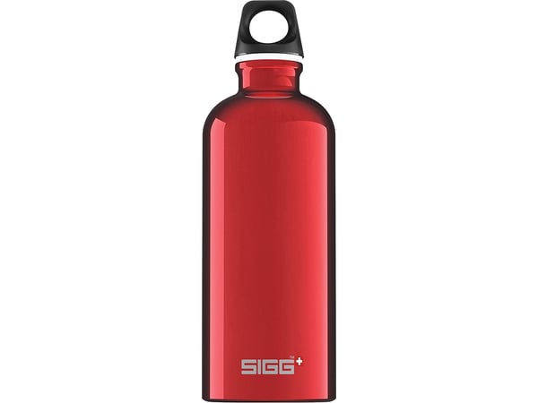 SIGG Traveller, 600 ml, Idretter, Rød, Aluminium, Voksen, Mann/kvinne