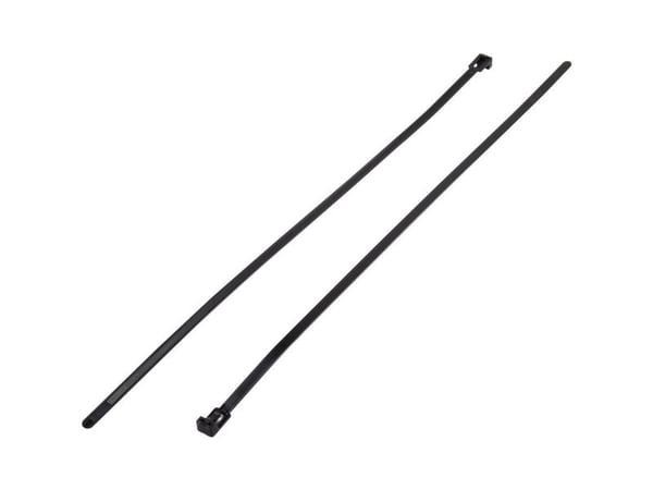 TRU COMPONENTS 1592884 kabelband 500 mm 8,50 mm svart, enkel lås 100 st