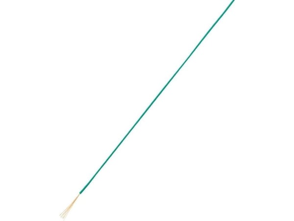 TRU COMPONENTS 1567847 Tråd LiFY 1 x 0,75 mm² Grön 25 m